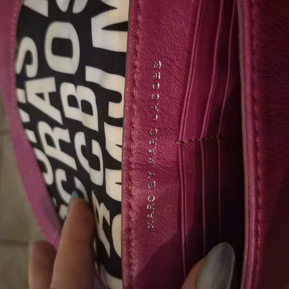 Marc By Marc Jacobs Magenta Leather Mini Crossbody - Picture 15 of 15